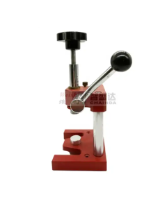 Red press screw capping machine Watch back capping machine press bottom capping